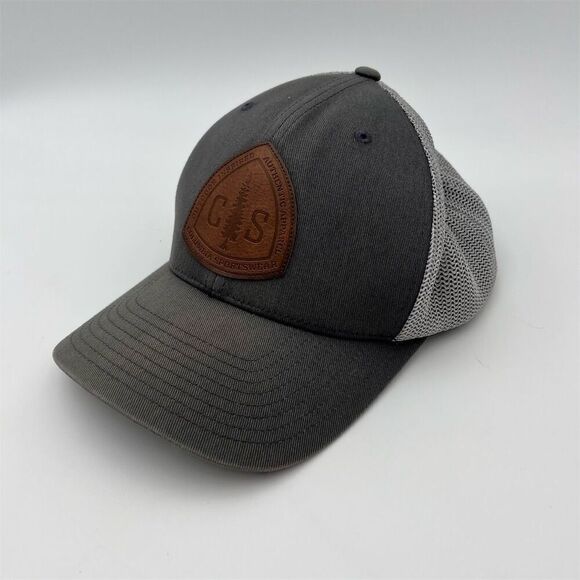 Columbia Unisex Gray Trucker Fitted Hat - Picture 1 of 7